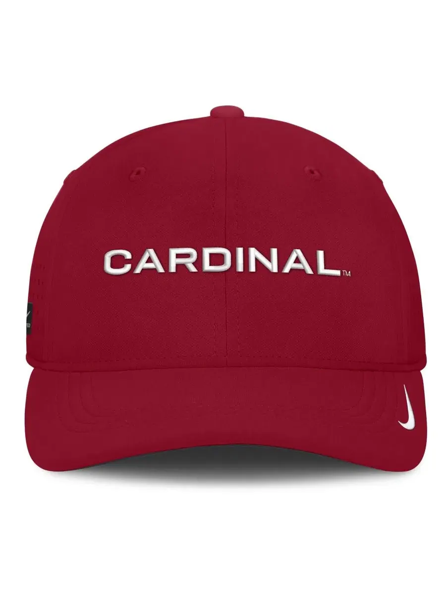 Бейсболка Nike Stanford Cardinal Gameday Aerobill Swooshflex Dri-FIT — изображение 2 из 5, красный