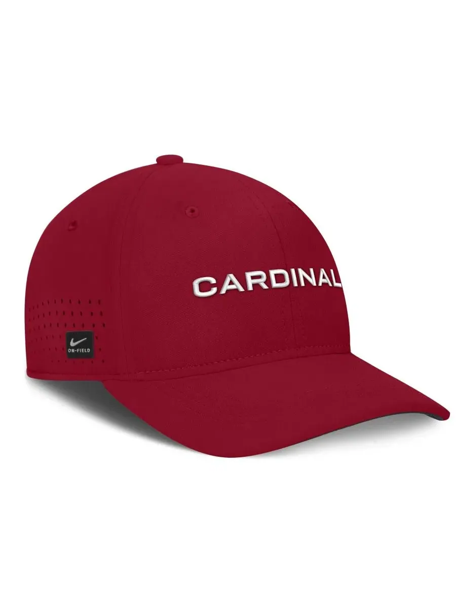 Бейсболка Nike Stanford Cardinal Gameday Aerobill Swooshflex Dri-FIT — изображение 3 из 5, красный