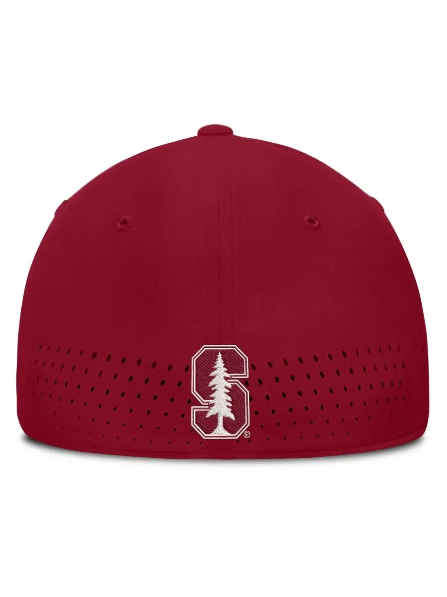Бейсболка Nike Stanford Cardinal Gameday Aerobill Swooshflex Dri-FIT — изображение 4 из 5, красный