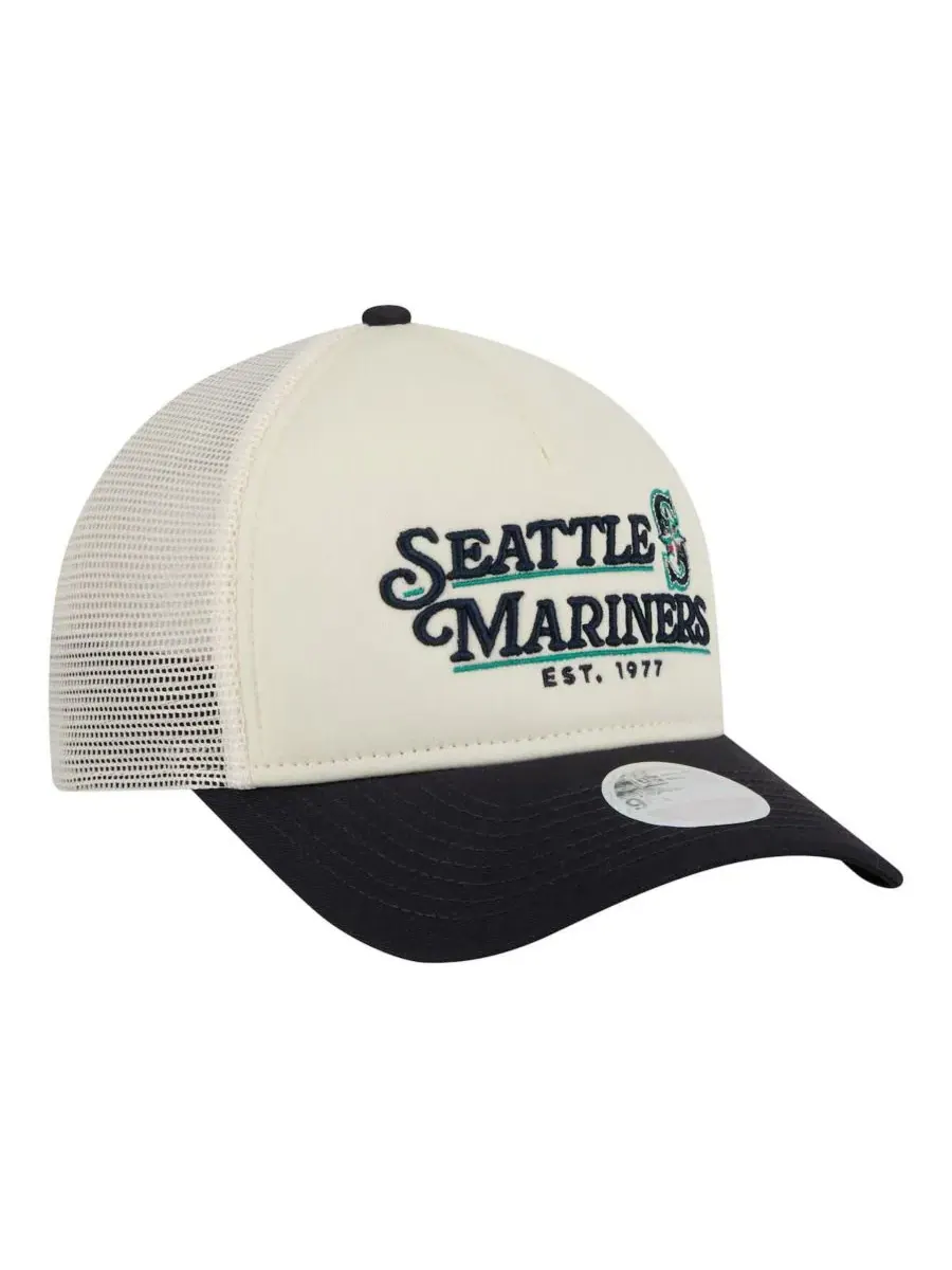 Кепка-тракер с вышивкой Seattle Mariners New Era — изображение 3 из 4