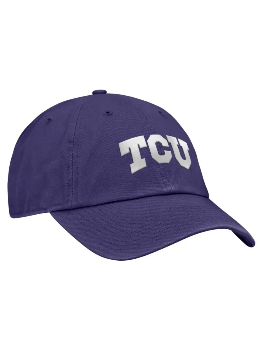 Кепка с вышивкой TCU Horned Frogs Nike — изображение 2 из 3, фиолетовый
