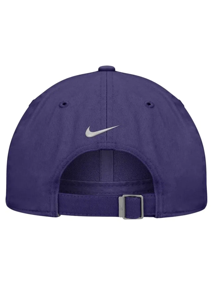 Кепка с вышивкой TCU Horned Frogs Nike — изображение 3 из 3, фиолетовый
