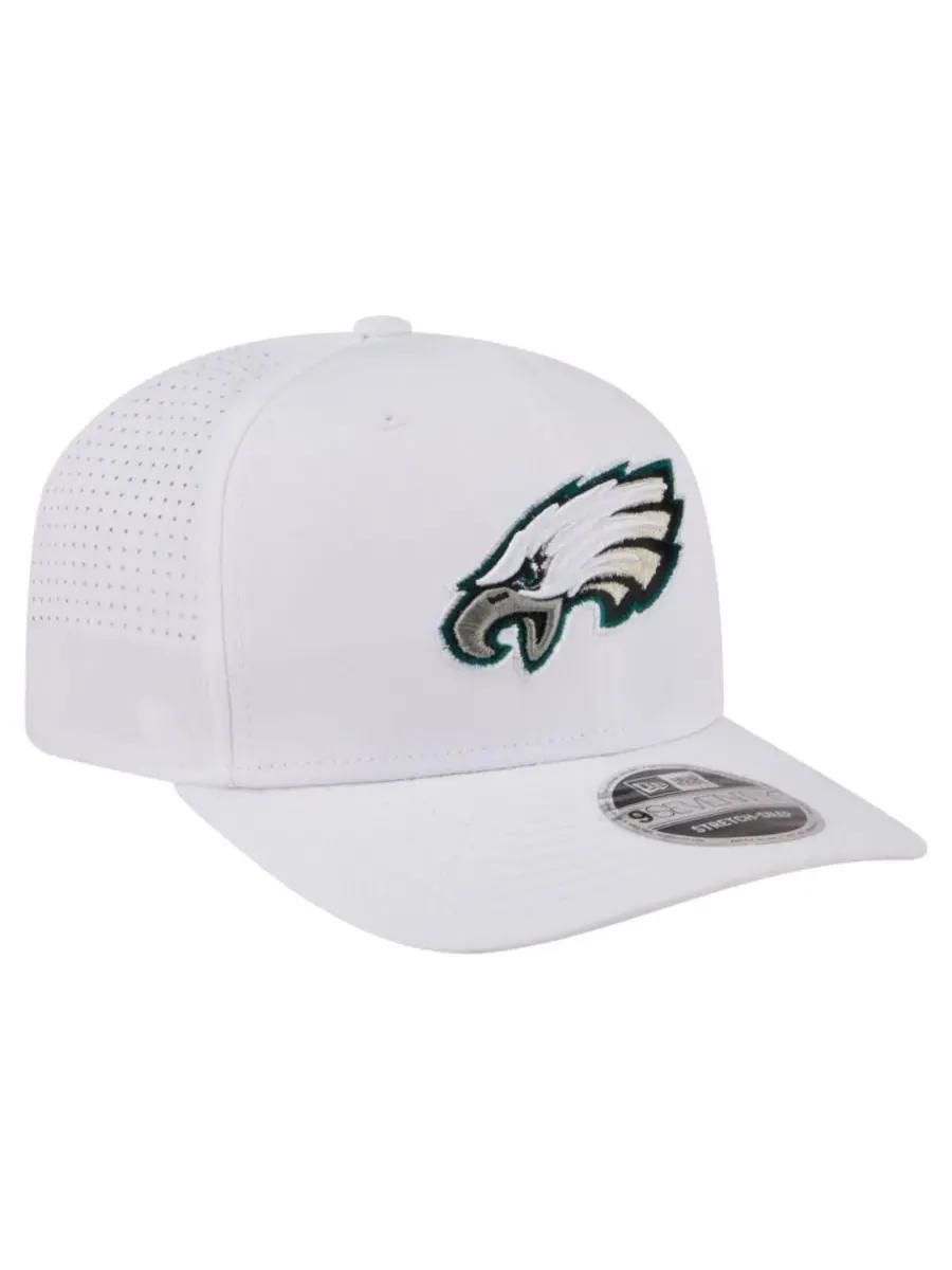 Кепка с вышитым логотипом Philadelphia Eagles, модель Name Plate 9SEVENTY New Era — изображение 3 из 7, белый