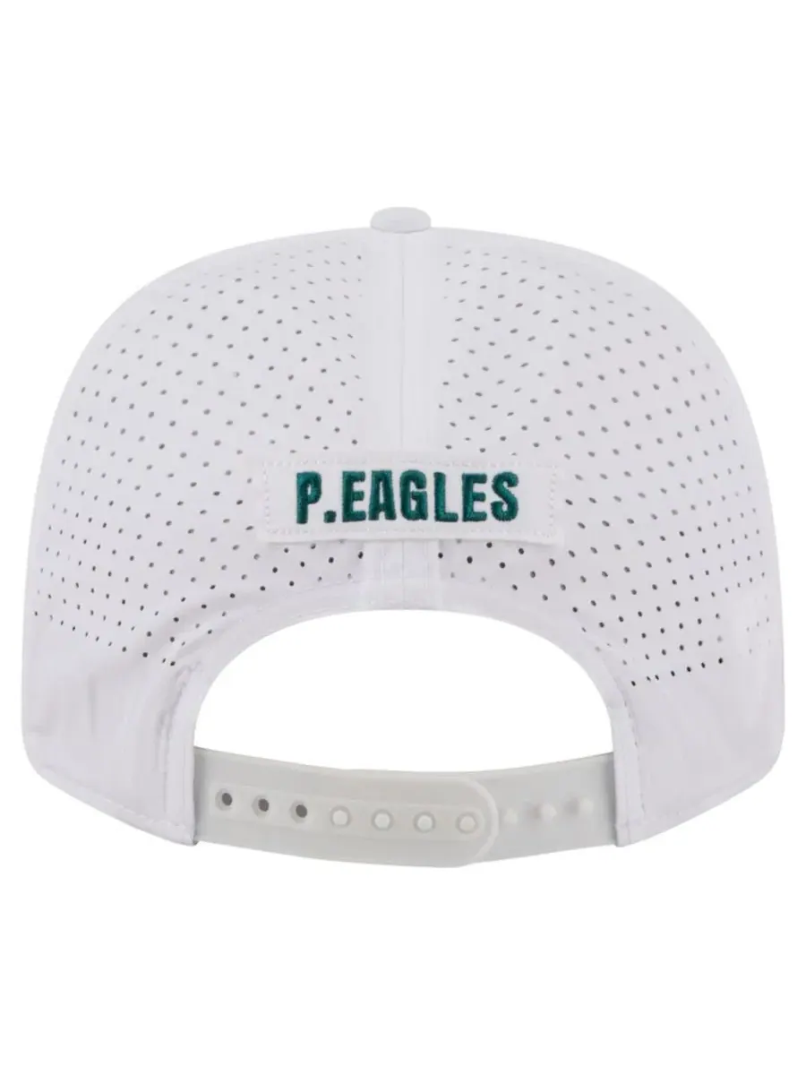 Кепка с вышитым логотипом Philadelphia Eagles, модель Name Plate 9SEVENTY New Era — изображение 4 из 7, белый