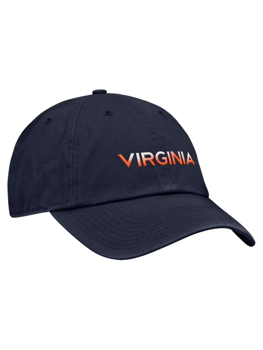 Бейсболка с вышивкой Virginia Cavaliers Nike — изображение 2 из 3, темно-синий