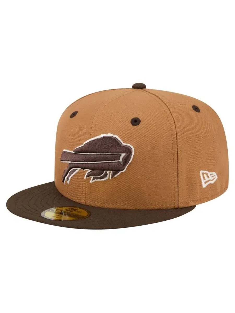 Кепка с высокой тульей Buffalo Bills Two-Tone Walnut 59FIFTY Fitted New Era
