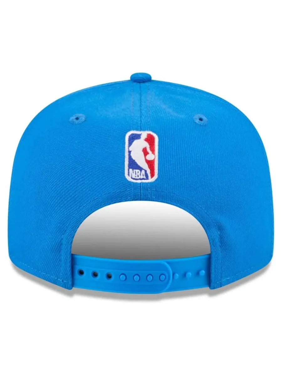 Кепка-снапбек с вышивкой и пайетками Oklahoma City Thunder 2026 NBA Draft New Era — изображение 3 из 5, синий