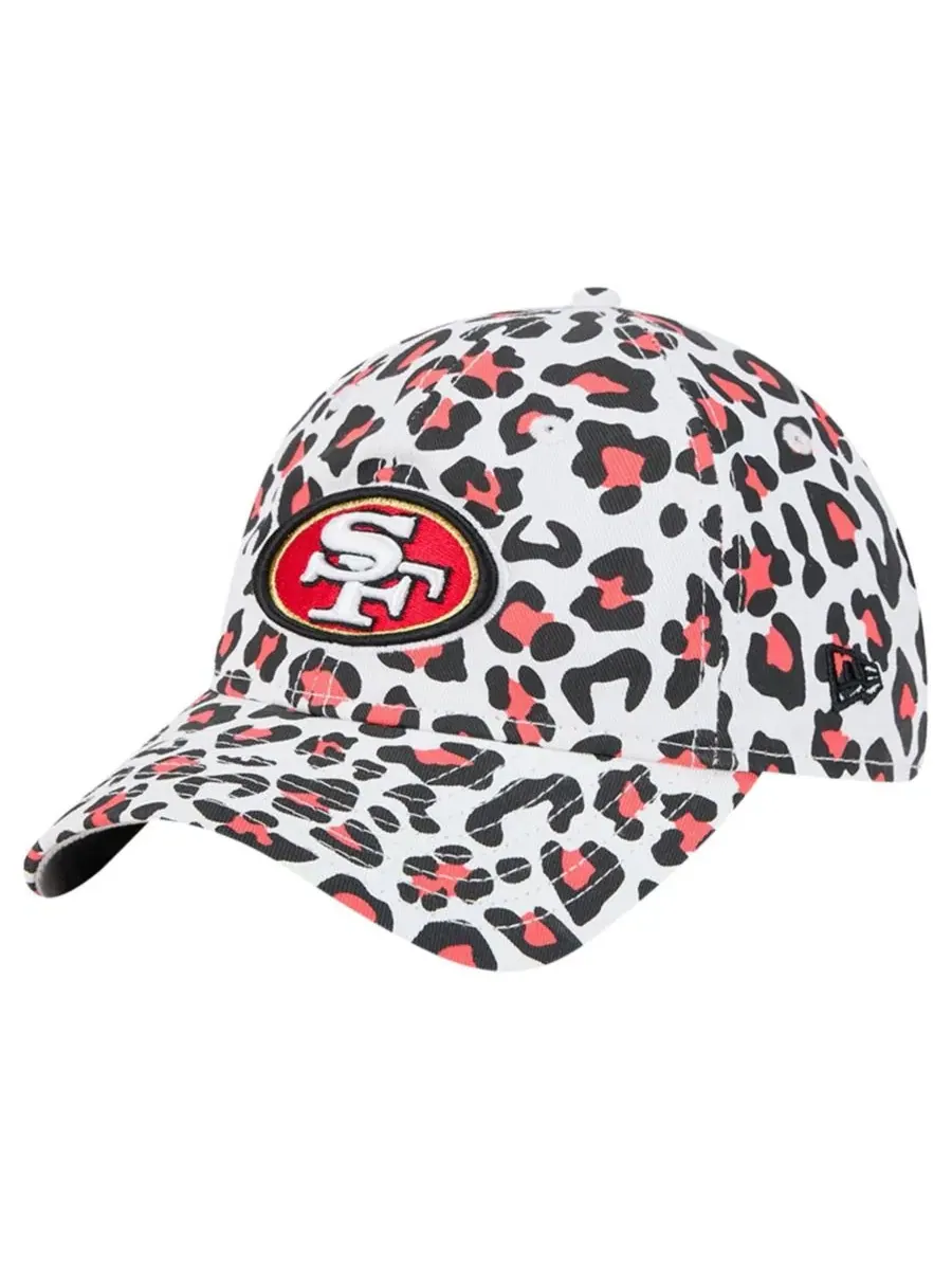 Кепка New Era 9TWENTY с леопардовым принтом, San Francisco 49ers, Active Leopard