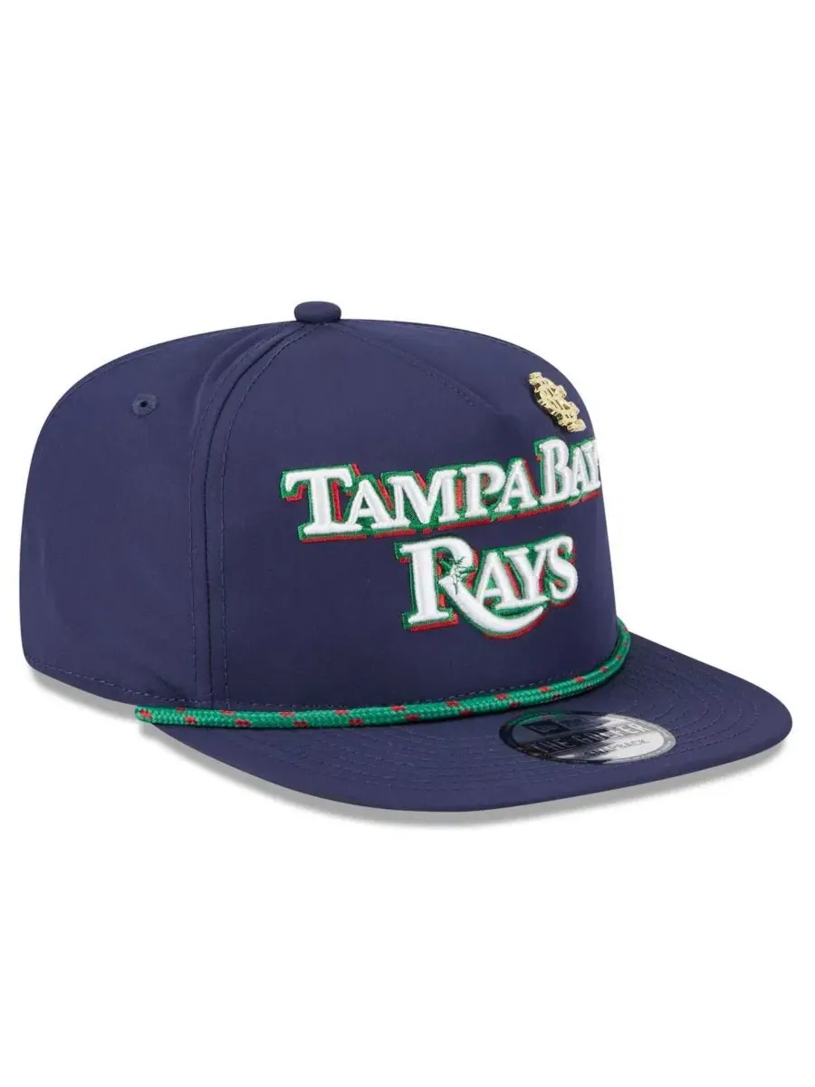 Кепка-снапбек New Era Tampa Bay Rays 2025 Big League Chew Golfer — изображение 3 из 4, темно-синий
