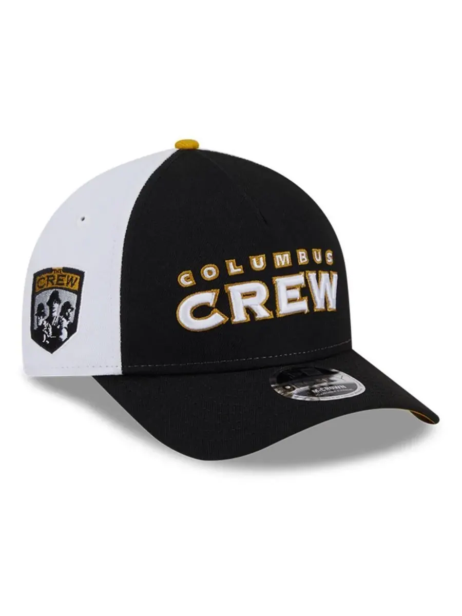 New Era Мужская черно-белая кепка Columbus Crew 2025 Jersey Hook 9FORTY с регулируемой высотой тульи — изображение 3 из 5