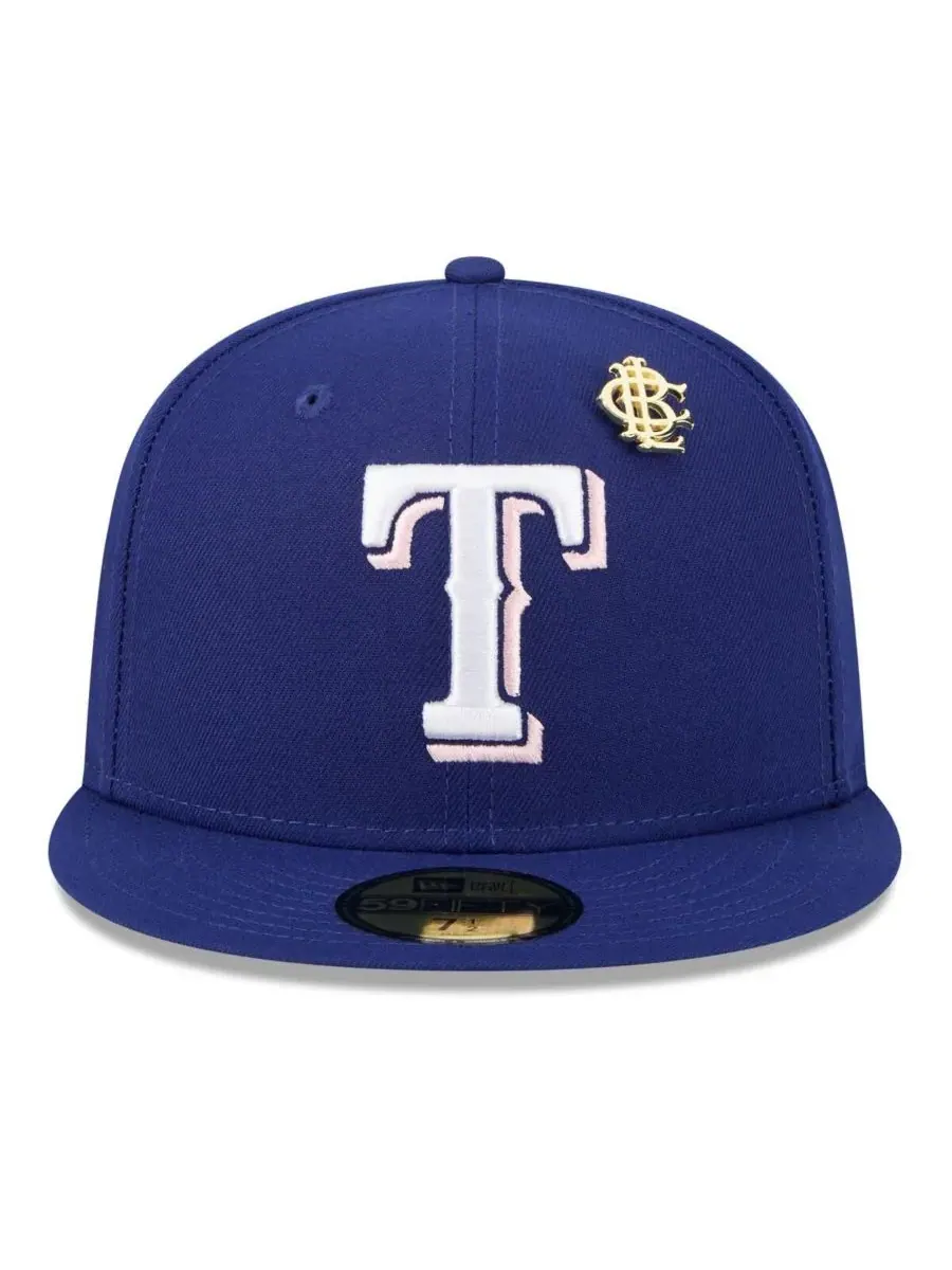 Мужская бейсболка Royal Texas Rangers 2025 Big League Chew 59FIFTY Fitted Hat New Era — изображение 2 из 4, королевский