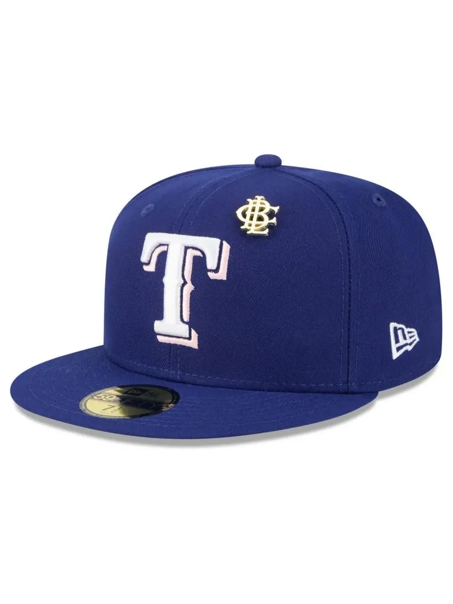 Мужская бейсболка Royal Texas Rangers 2025 Big League Chew 59FIFTY Fitted Hat New Era — изображение 3 из 4, королевский