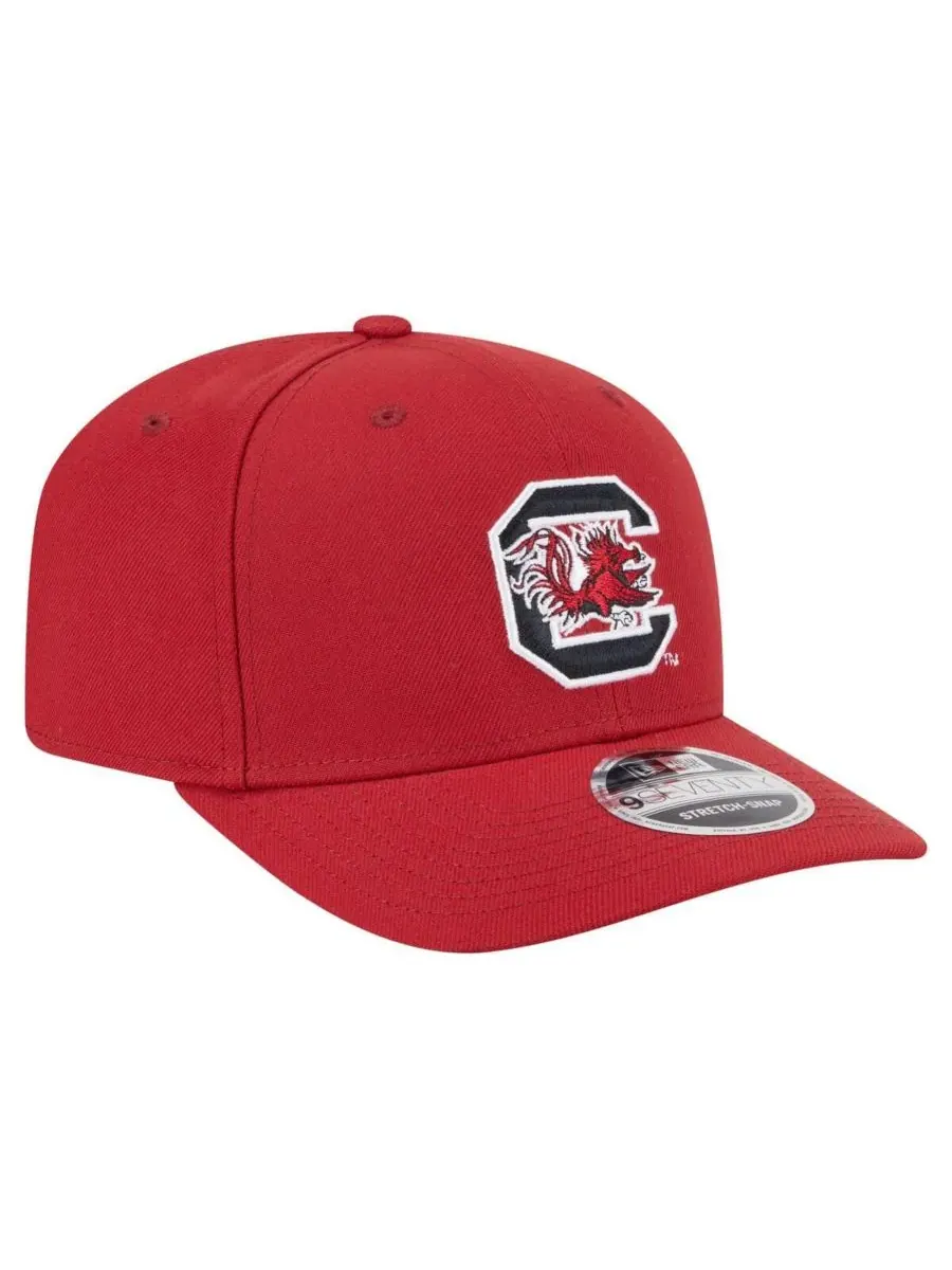 Мужская кепка Garnet South Carolina Gamecocks Team Collective 9SEVENTY с регулируемой — изображение 4 из 5, гранат