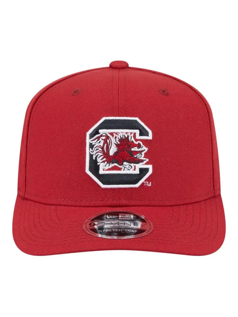 Мужская кепка Garnet South Carolina Gamecocks Team Collective 9SEVENTY с регулируемой — изображение 5 из 5, гранат
