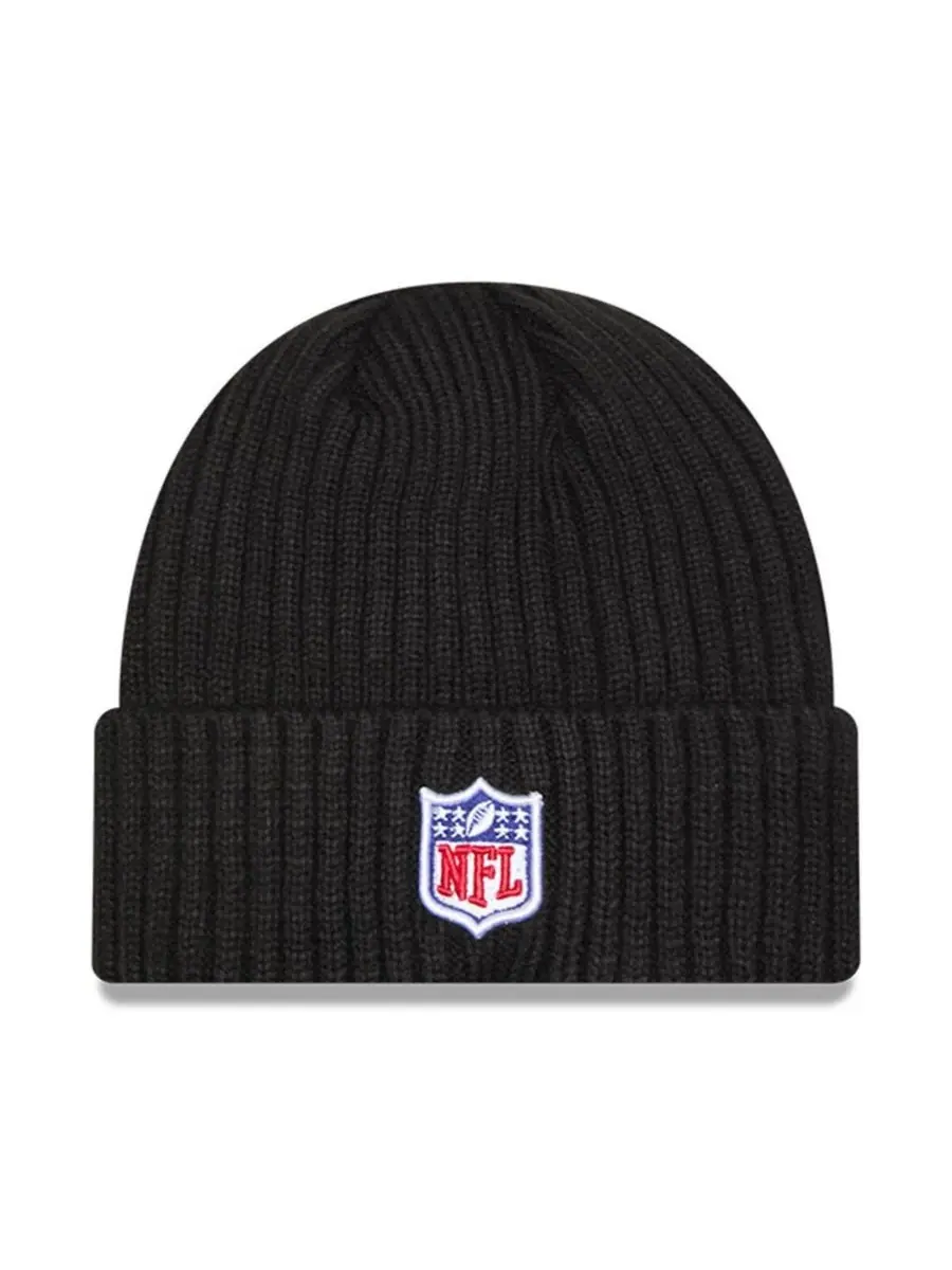New Era Мужская черная вязаная шапка с отворотом Cleveland Browns 2024 NFL Crucial Catch — изображение 2 из 2, черный