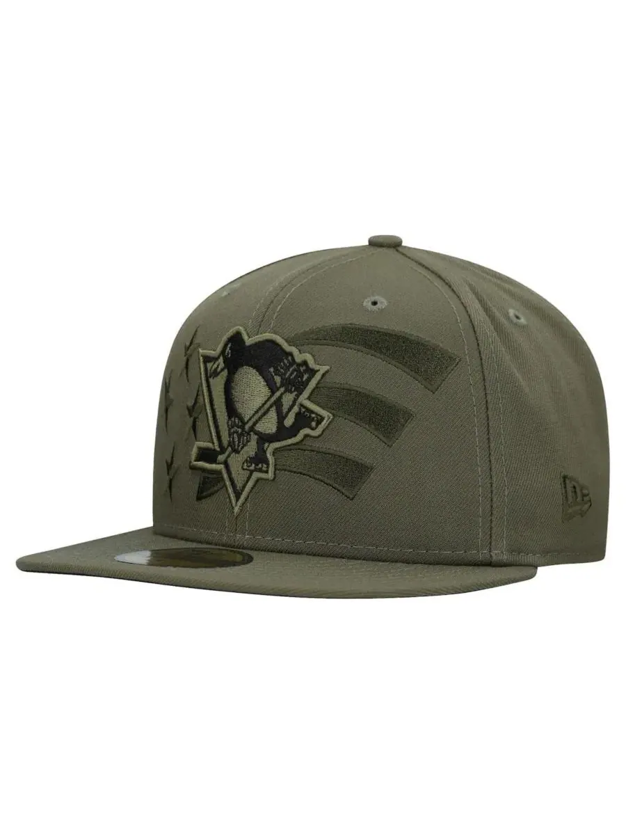 Кепка-бейсболка с плоским козырьком Military Appreciation Flag 59FIFTY New Era