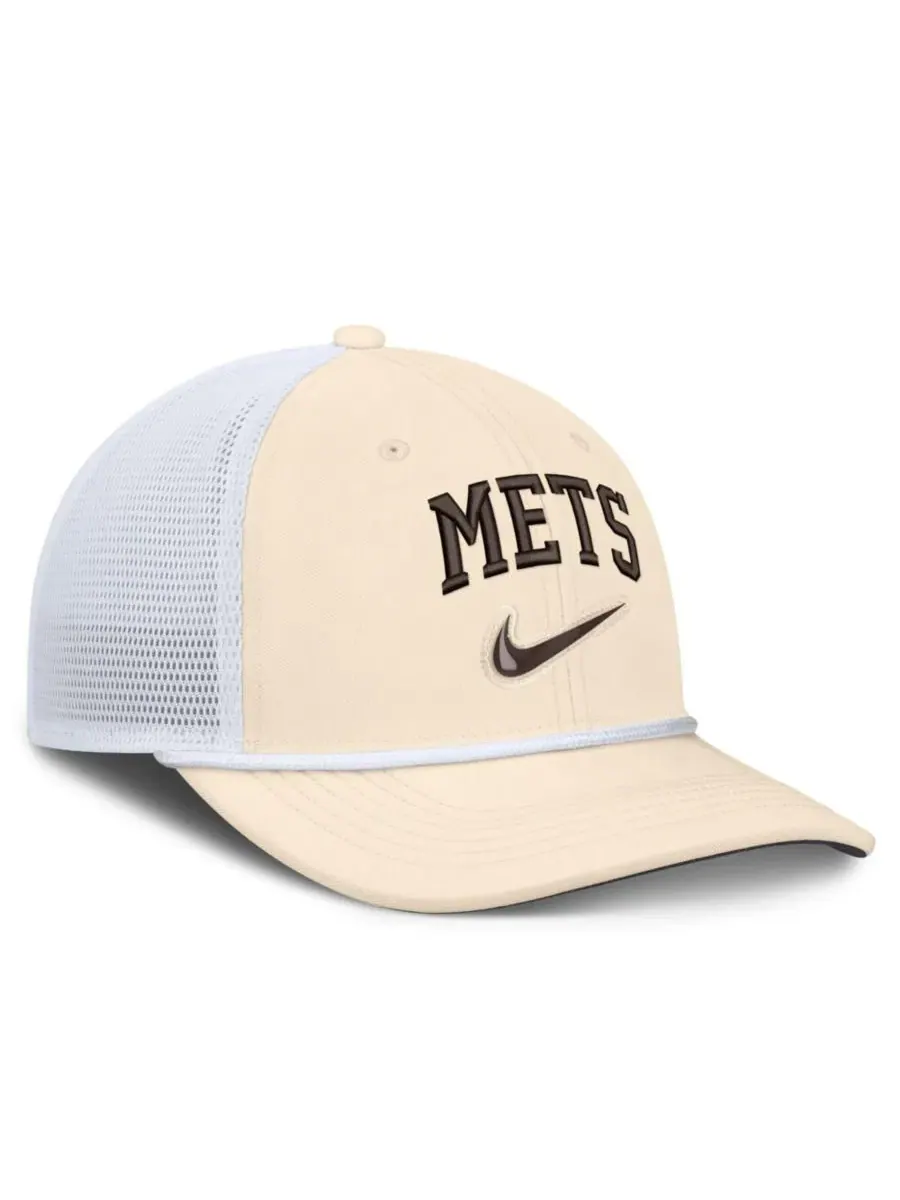 Кепка Nike Rise Dri-FIT Trucker Adjustable Hat — изображение 3 из 4, натуральный белый