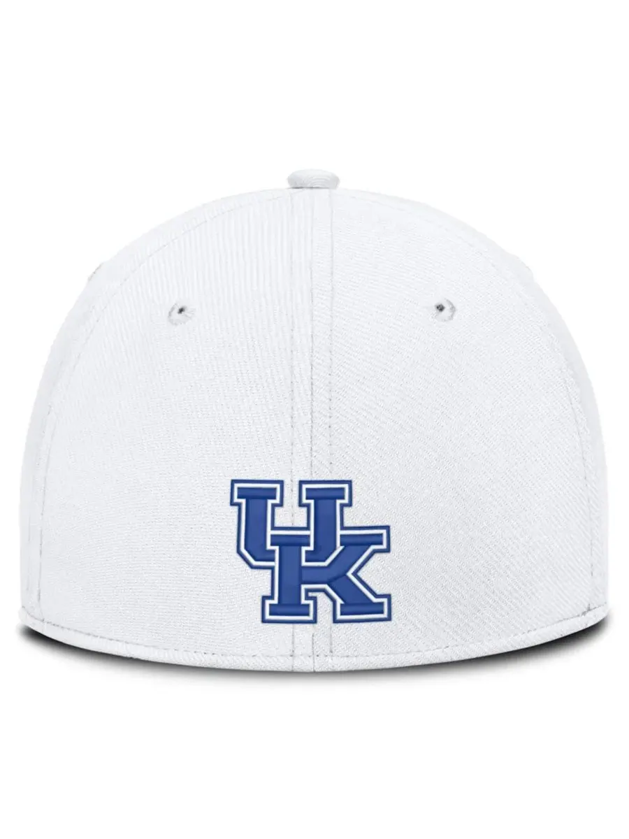 Кепка Nike Kentucky Wildcats Game Day Rise Swooshflex — изображение 3 из 3, белый