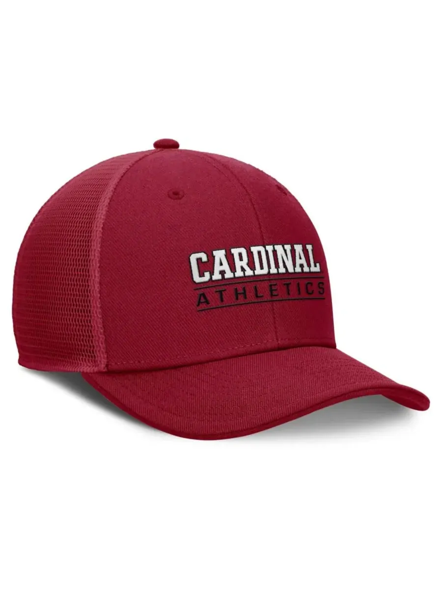 Бейсболка Nike Stanford Cardinal Rise с вышивкой — изображение 3 из 4, красный