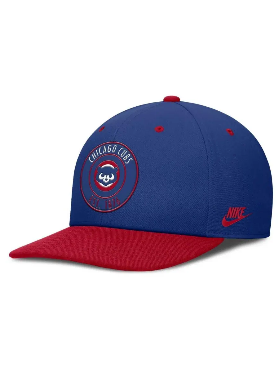 Мужская бейсболка Chicago Cubs Cooperstown Collection Pro Dri-FIT Snapback королевского