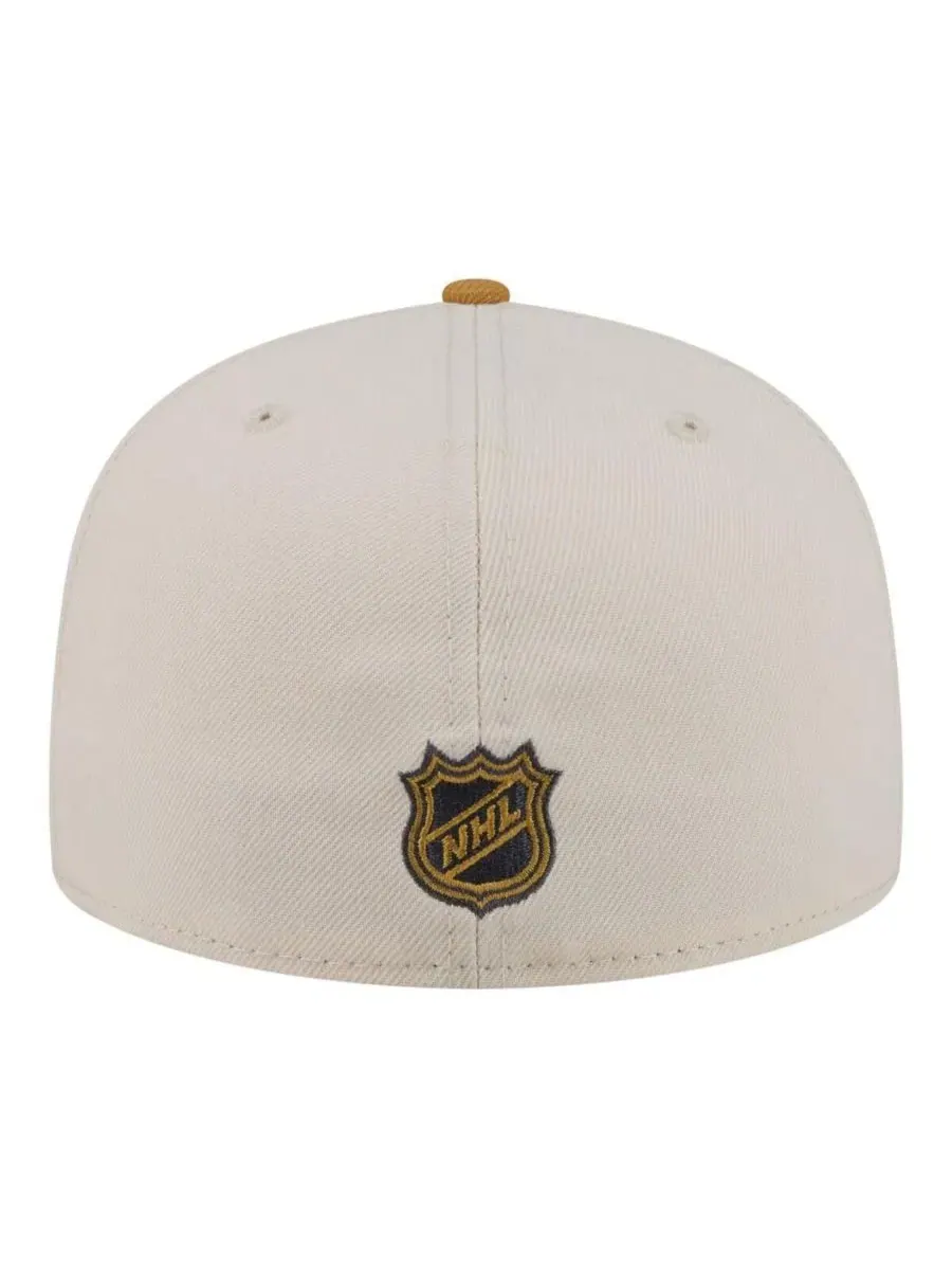 Мужская двухцветная кепка San Jose Sharks Colorpack 59FIFTY кремового/бежевого цвета New Era — изображение 4 из 5