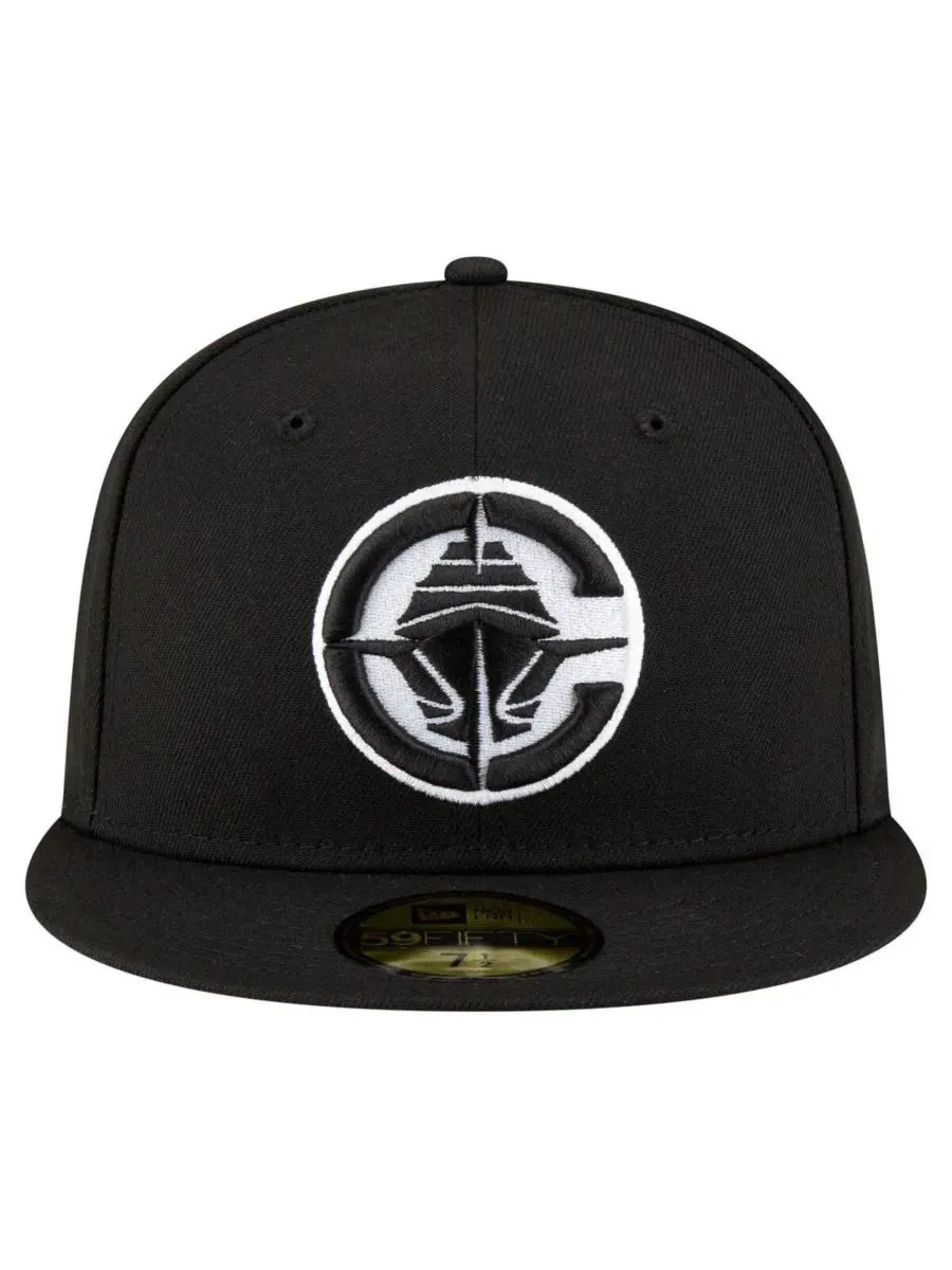Мужская черная кепка LA Clippers 59FIFTY New Era — изображение 2 из 4, черный