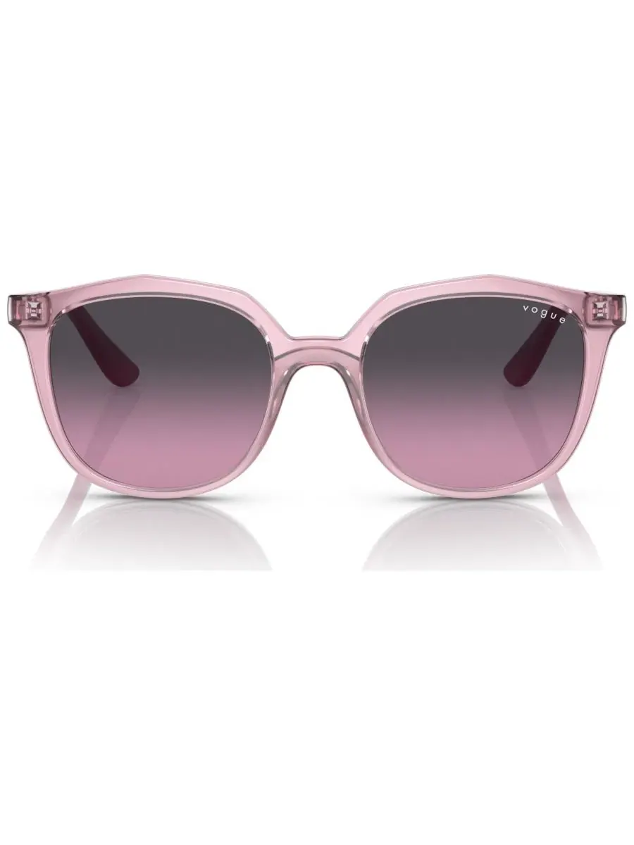 Детские солнцезащитные очки с градиентными линзами, Irregular Vogue Eyewear — изображение 2 из 7, прозрачный фиолетовый