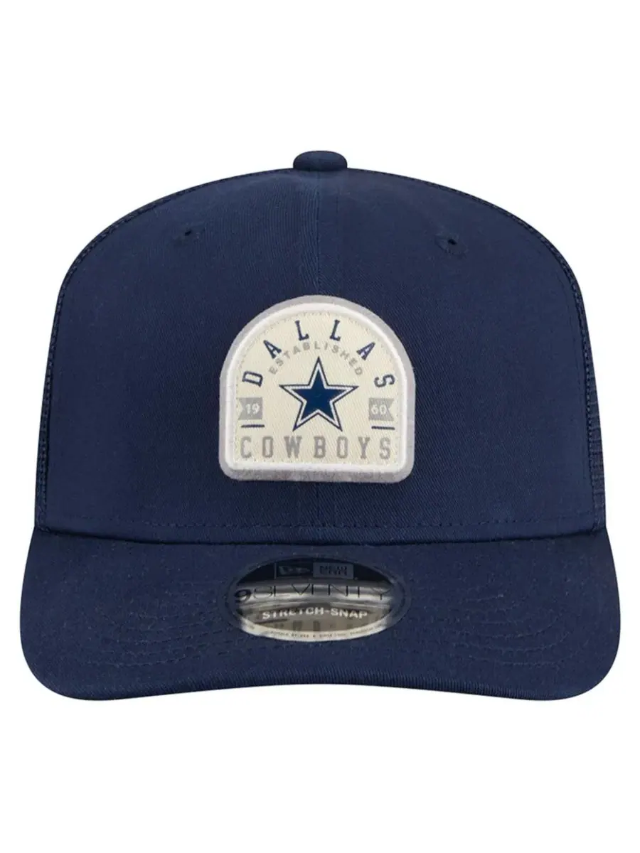 Кепка-тракер с козырьком New Era Dallas Cowboys Contest 9SEVENTY — изображение 2 из 4, темно-синий
