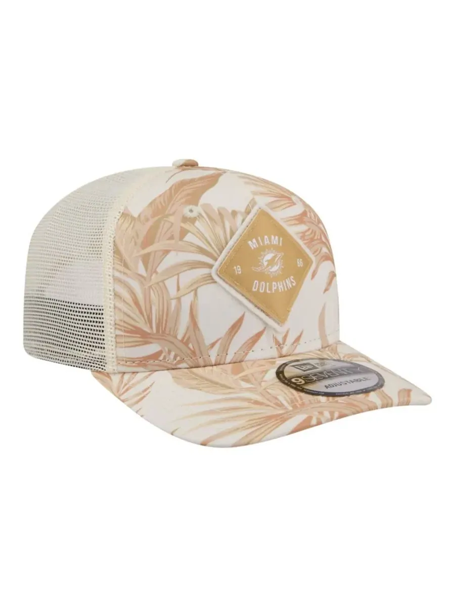 Кепка-тракер New Era 9SEVENTY с принтом — изображение 3 из 7, бежевый