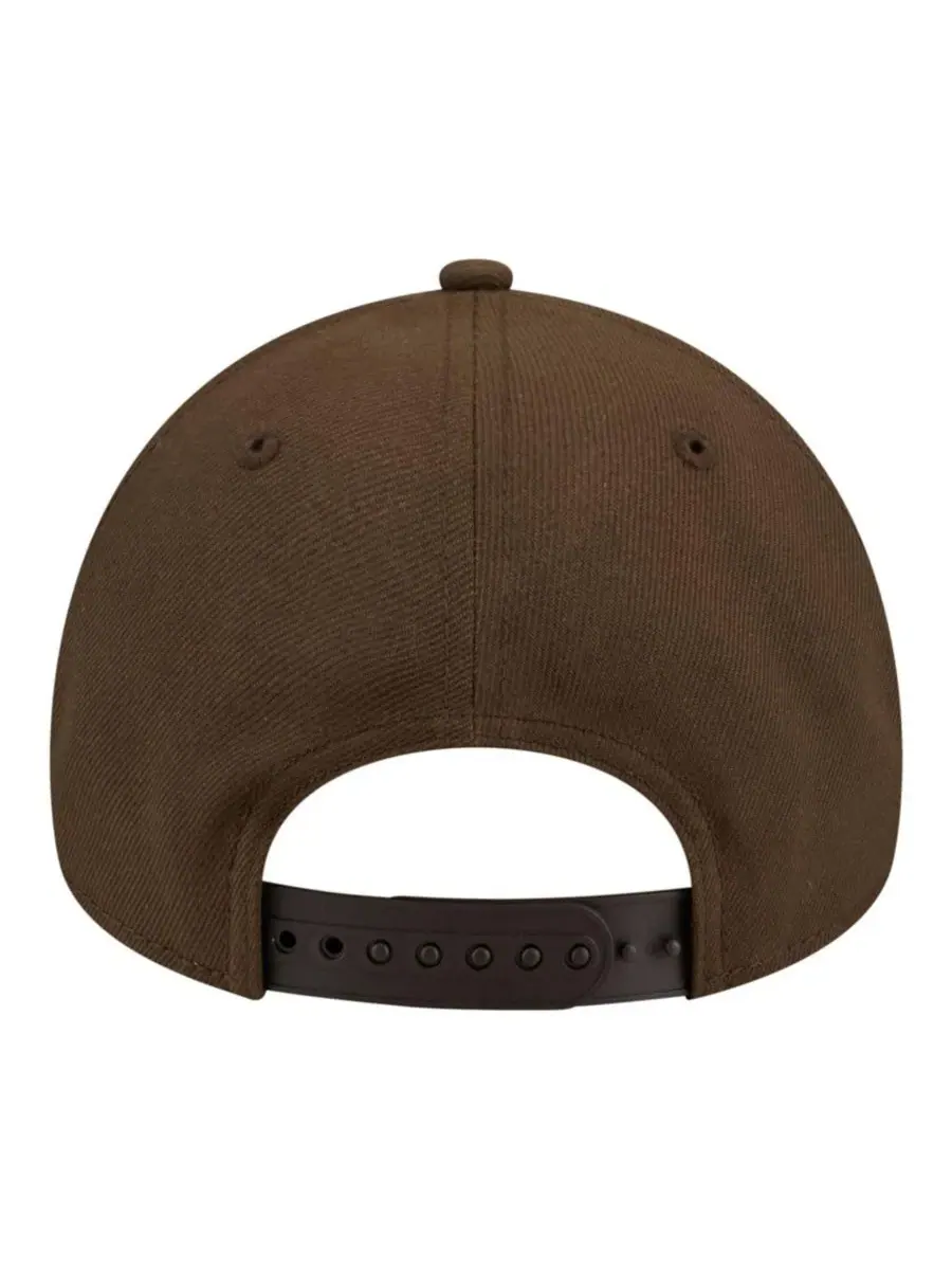 Кепка Cleveland Browns 9FORTY A-Frame Adjustable Hat New Era — изображение 4 из 7, коричневый