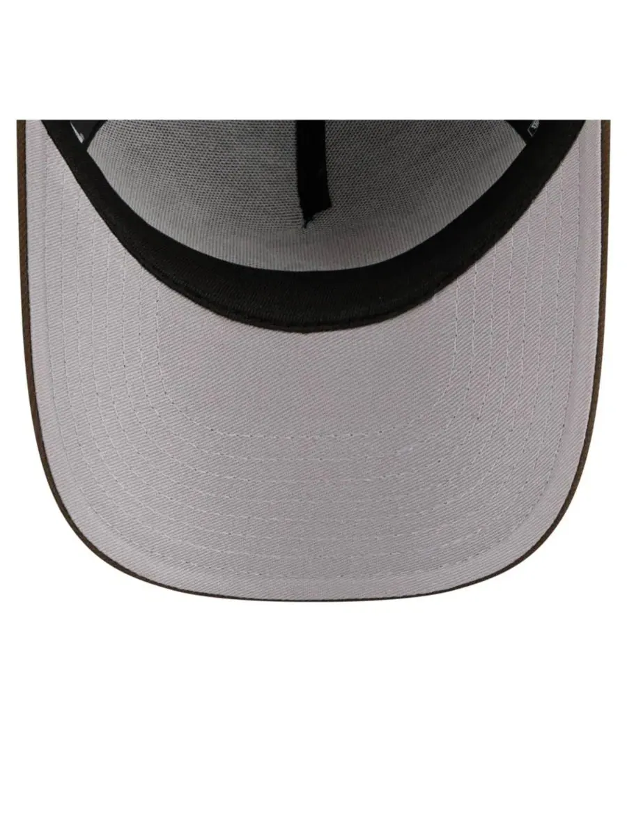Кепка Cleveland Browns 9FORTY A-Frame Adjustable Hat New Era — изображение 5 из 7, коричневый