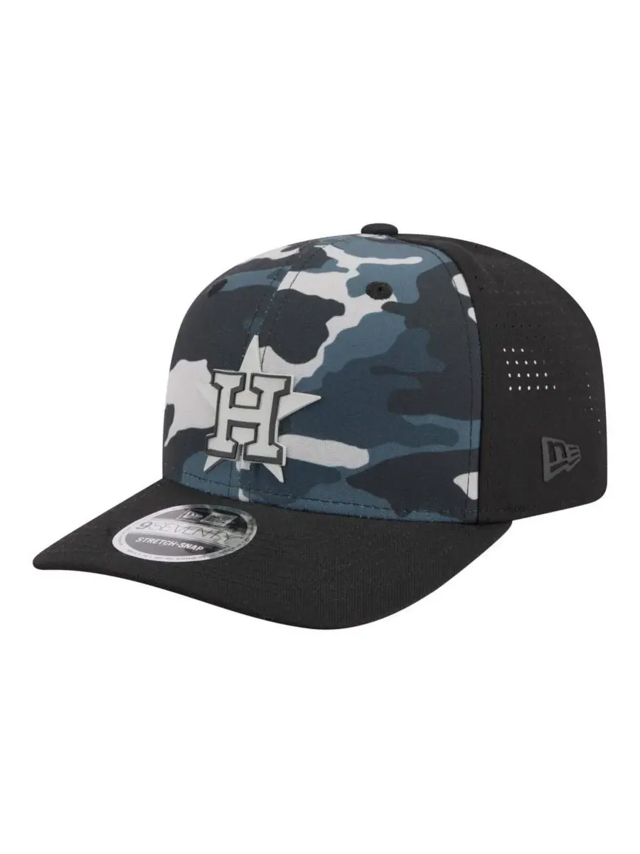 Кепка с принтом Houston Astros Tonal Camo 9SEVENTY New Era
