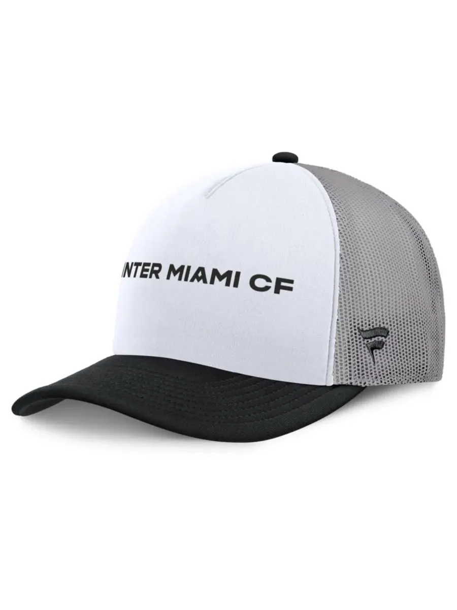 Бейсболка кепка с принтом On Deck A-Frame Trucker Fanatics — изображение 3 из 4, белый