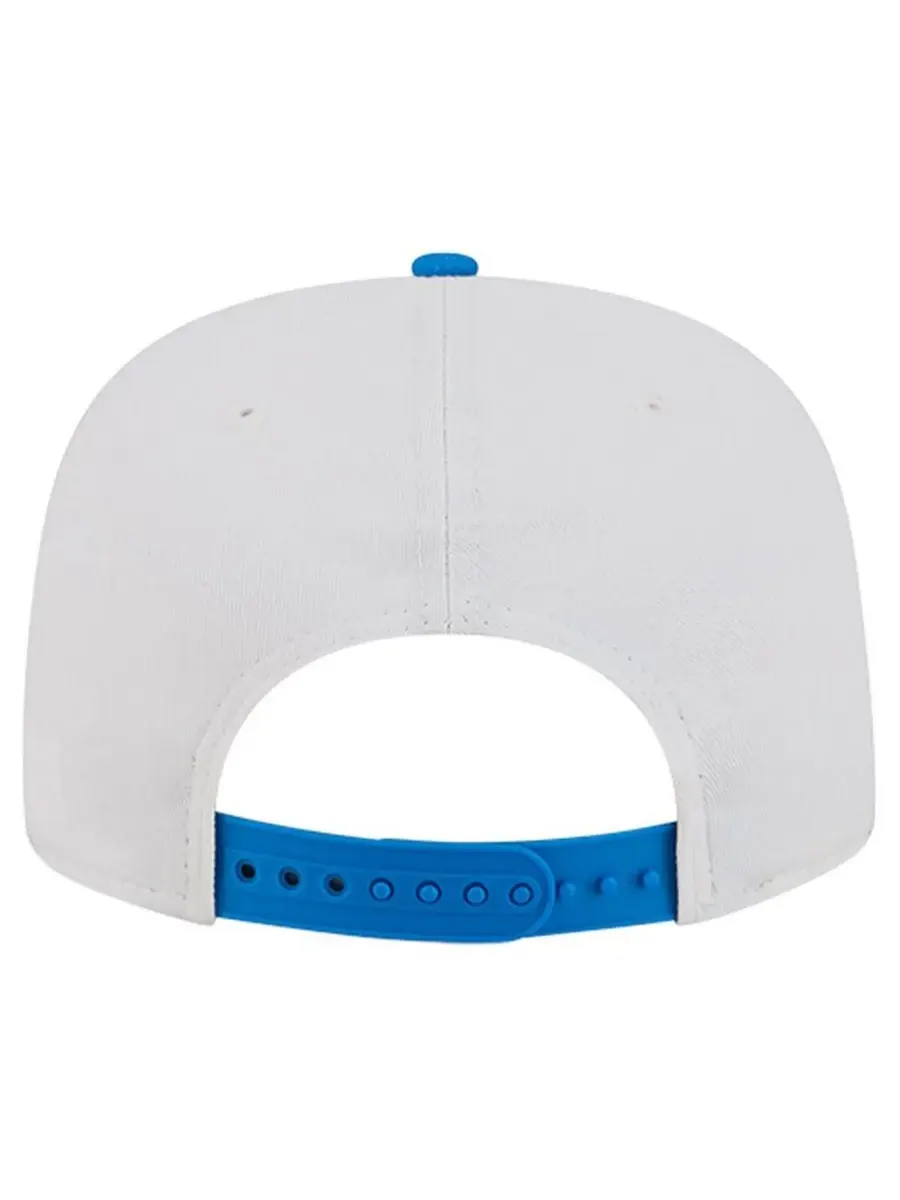 New Era Мужская белая регулируемая кепка Detroit Lions Argyle 19TWENTY — изображение 2 из 5, белый синий