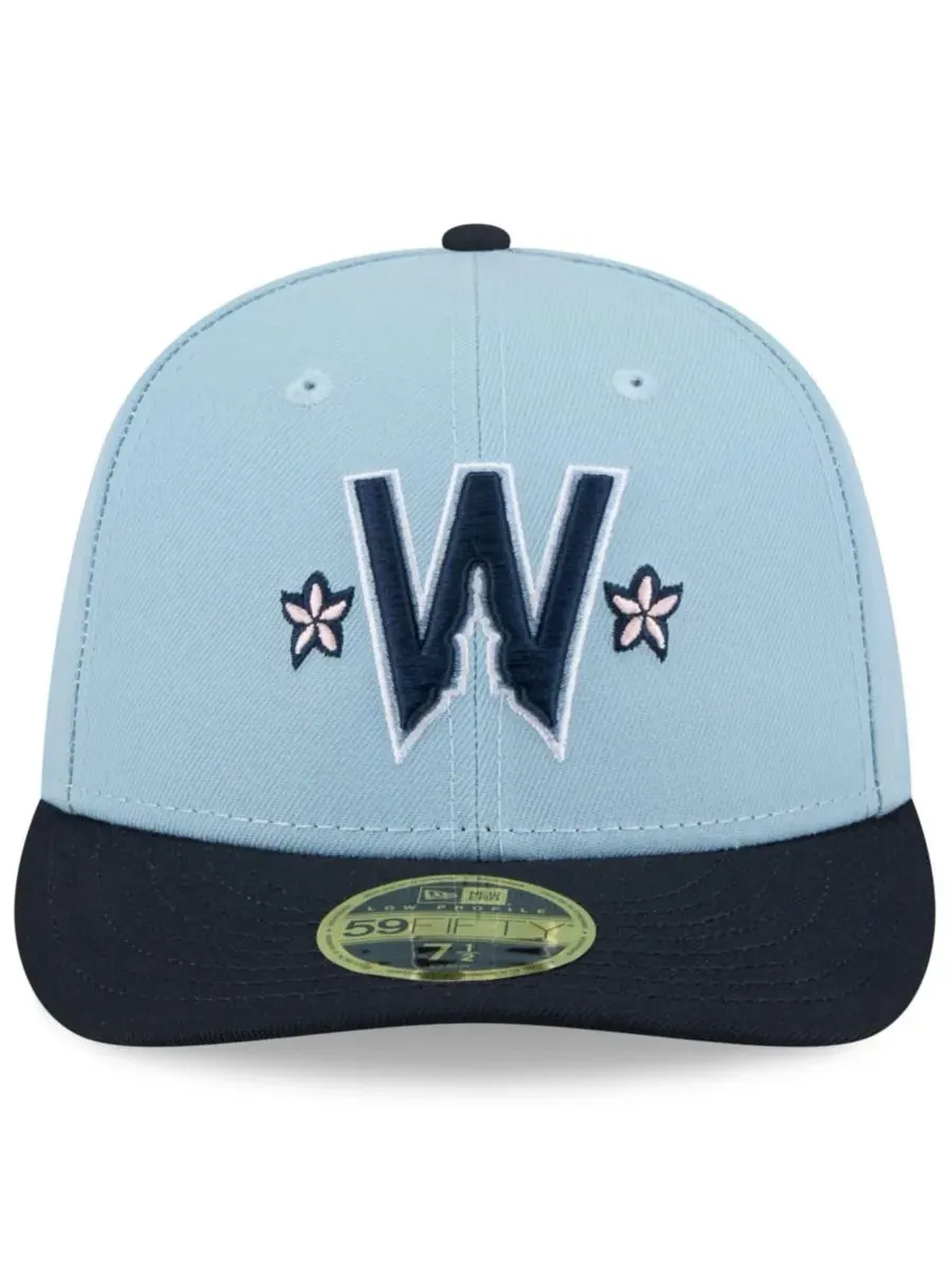New Era Мужская черная бейсболка Washington Nationals 2025 City Connect Low Profile 58FIFTY Fitted — изображение 2 из 5