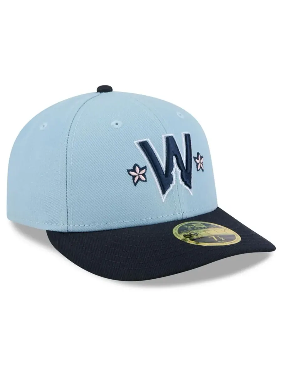 New Era Мужская черная бейсболка Washington Nationals 2025 City Connect Low Profile 58FIFTY Fitted — изображение 3 из 5