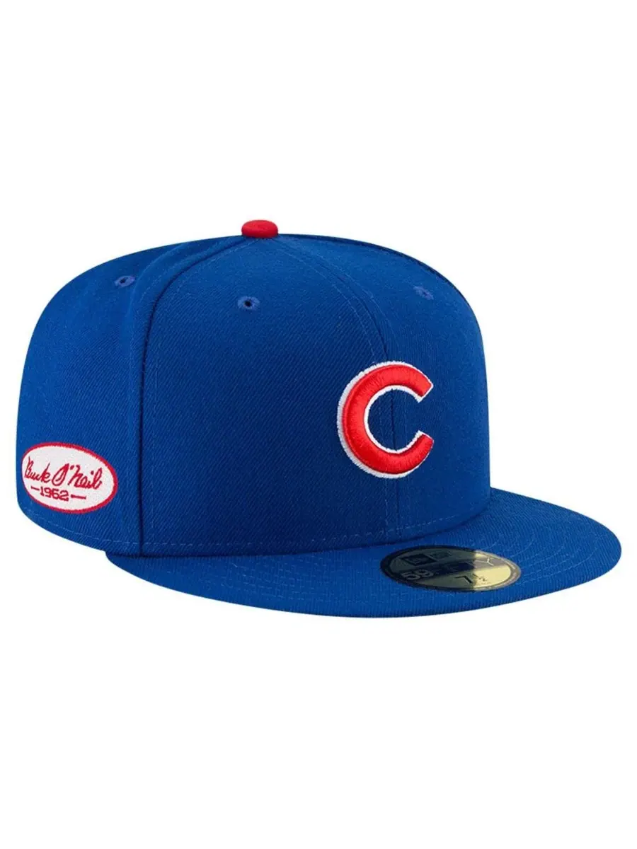 Мужская бейсболка Royal Chicago Cubs Buck O'Nil On Field 59FIFTY Fitted Hat New Era