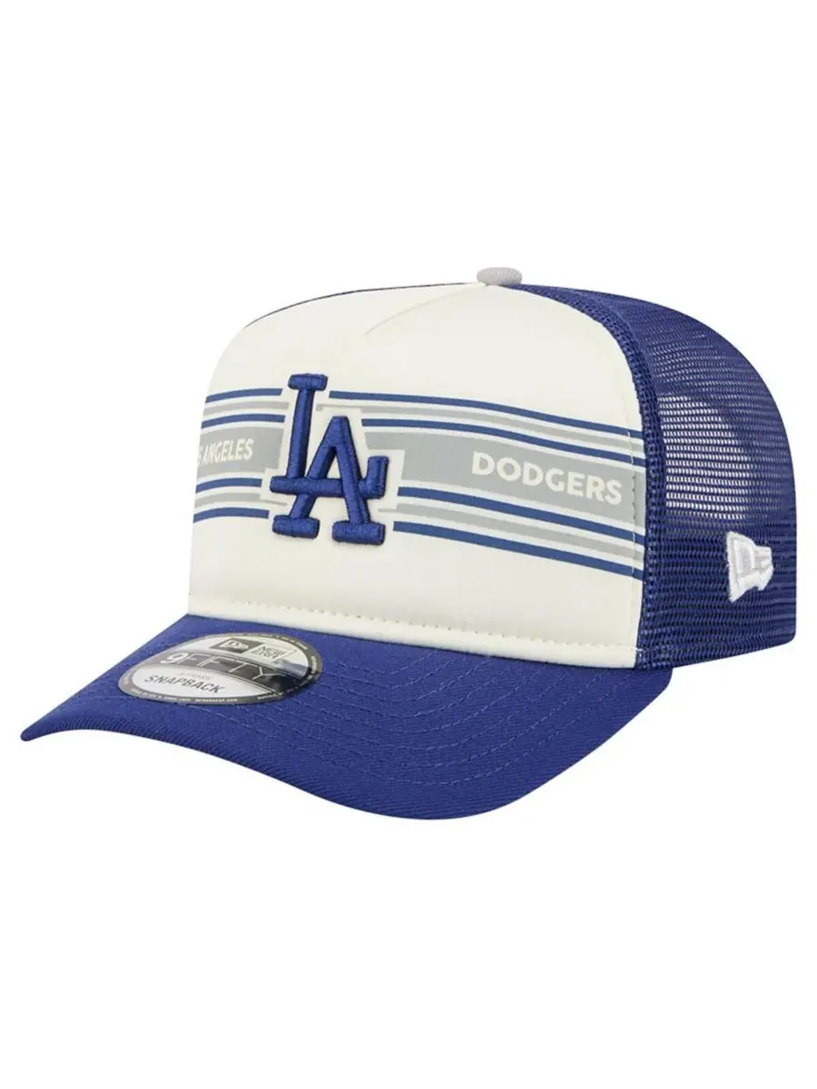 New Era Мужская кепка-тракер Los Angeles Dodgers с баннером A-Frame и надписью 9FIFTY
