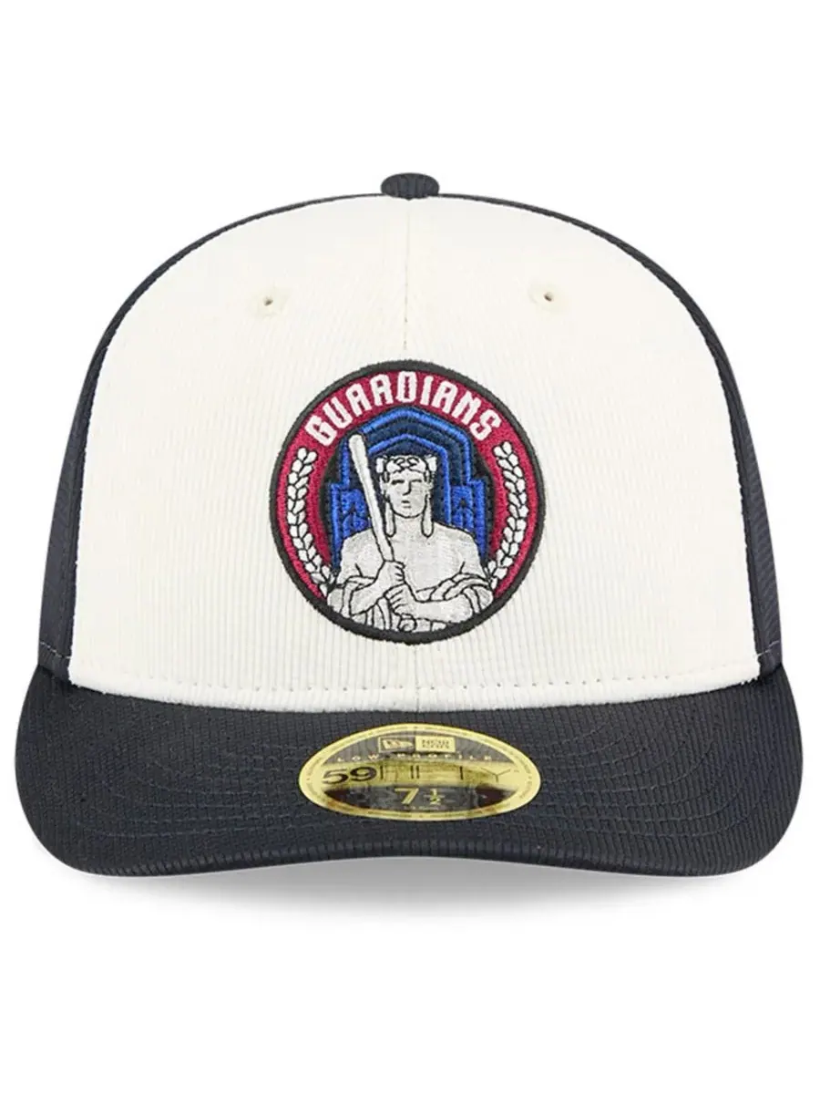 New Era Мужская бейсболка Cleveland Guardians City Connect Batting Practice Low Profile 59FIFTY — изображение 2 из 4