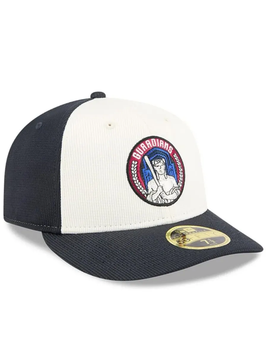 New Era Мужская бейсболка Cleveland Guardians City Connect Batting Practice Low Profile 59FIFTY — изображение 3 из 4