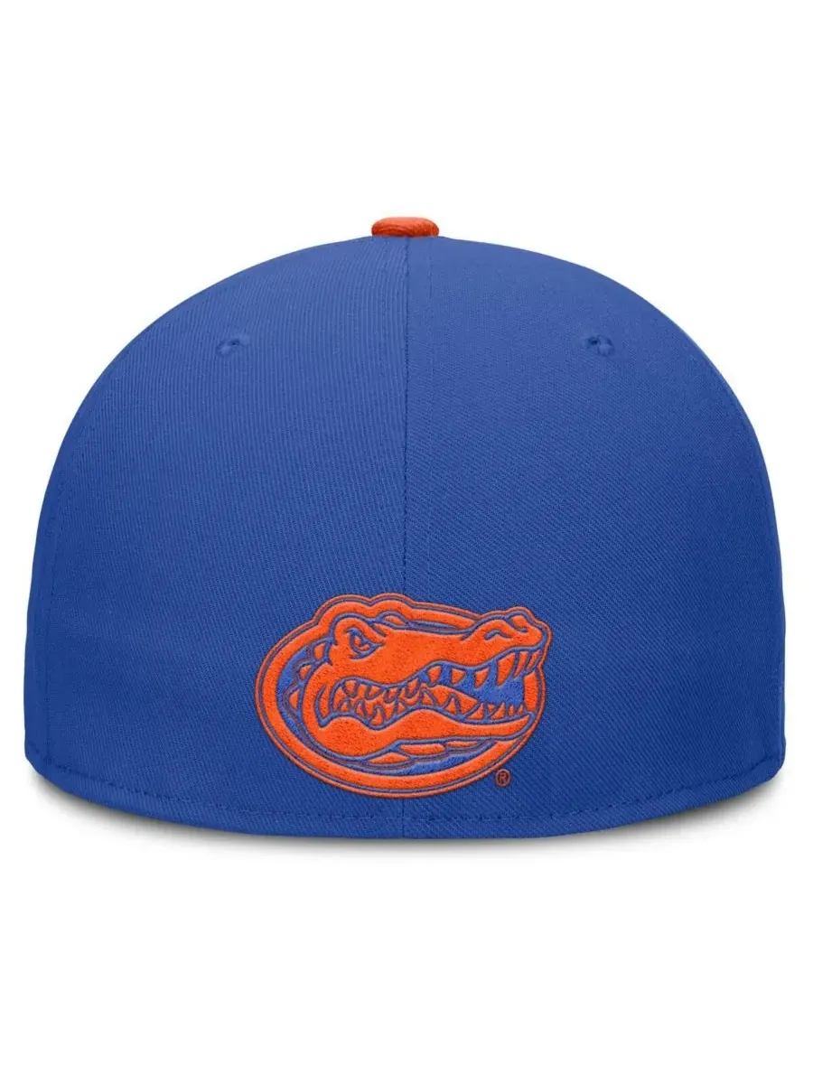 Мужская бейсболка Royal Florida Gators True Primetime Performance Fitted Hat Jordan — изображение 4 из 4, королевский