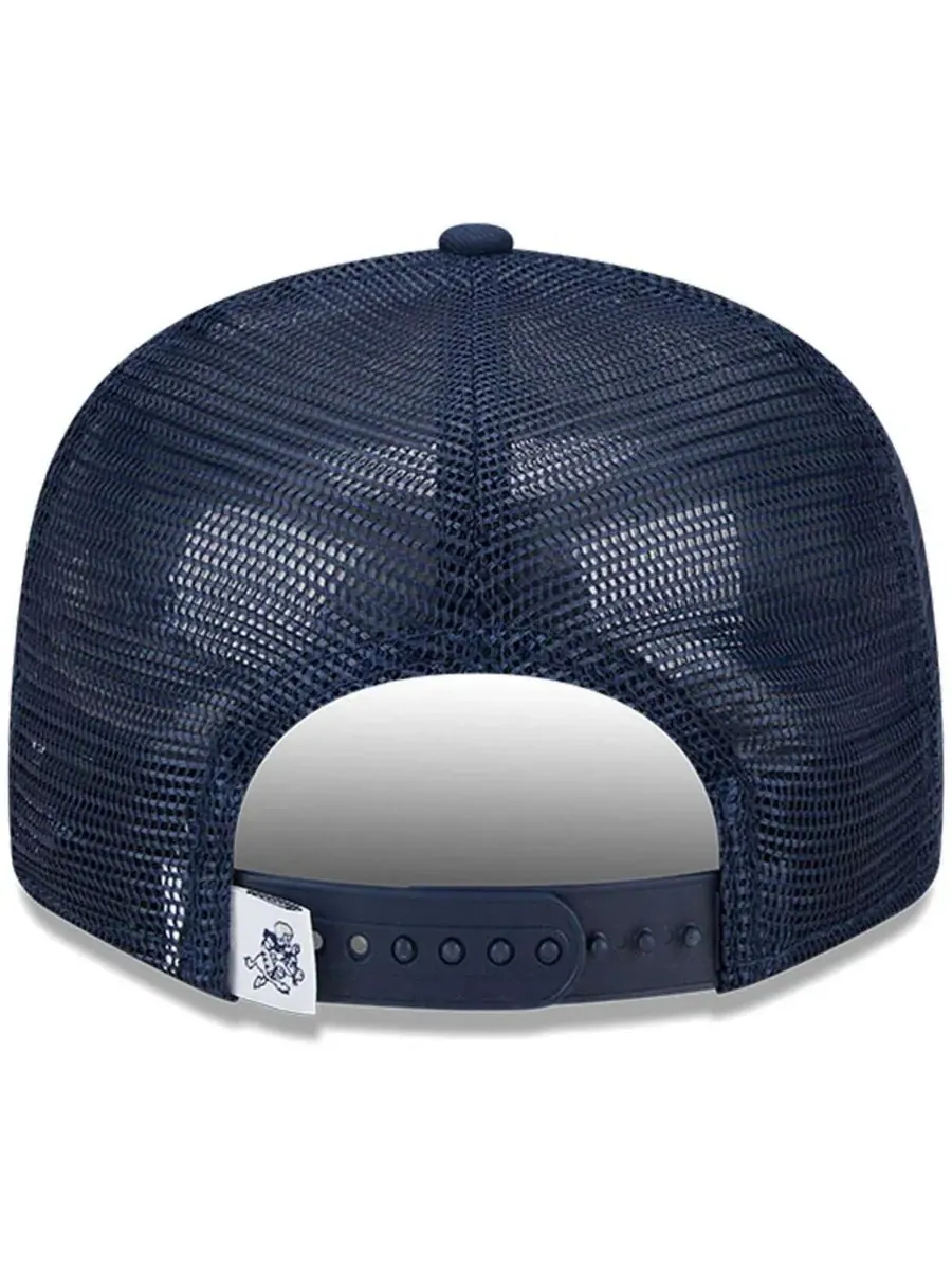 New Era Мужская темно-синяя ретро-кепка Dallas Cowboys Joe Main Trucker 9FIFTY Snapback — изображение 4 из 4, темно-синий
