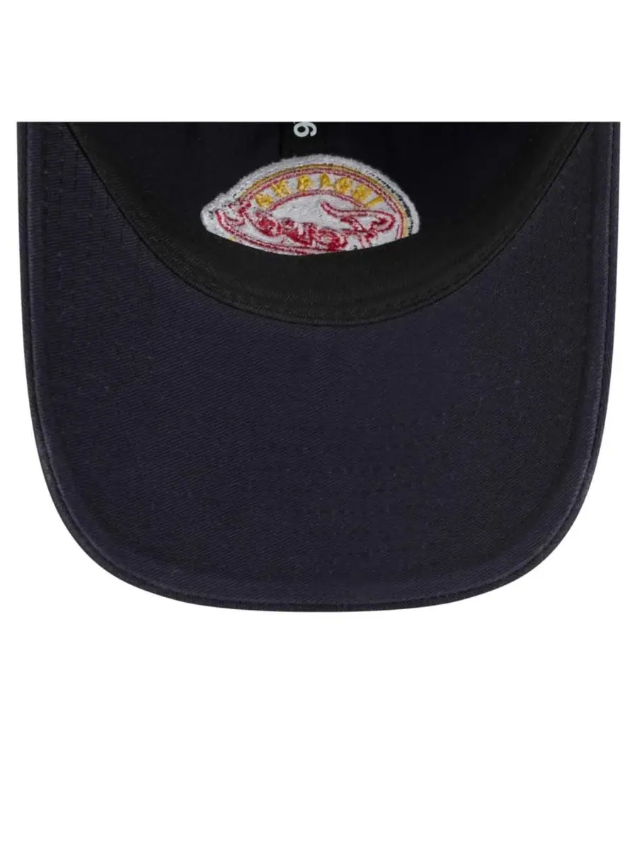 New Era Мужская кепка Caitlin Clark Navy Indiana Fever с боковой нашивкой и номером 9TWENTY — изображение 2 из 5, темно-синий