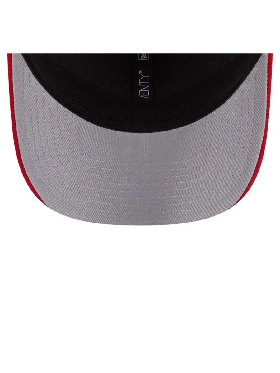 New Era Мужская красная кепка Los Angeles Angels Flag 9SEVENTY с эластичными застежками — изображение 5 из 5, красный