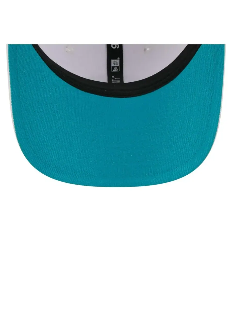 Кепка New Era с козырьком, вышитым логотипом Miami Dolphins — изображение 3 из 5, белый