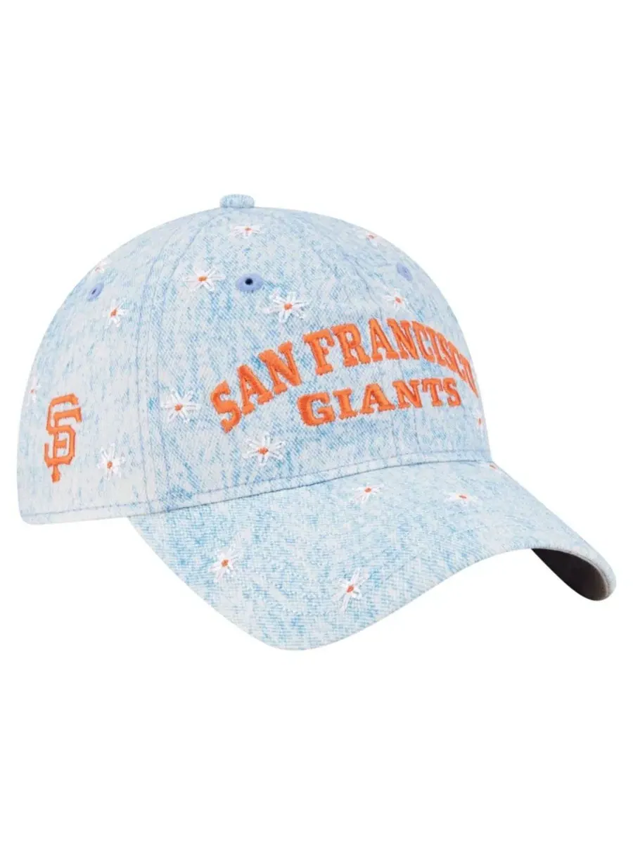 Кепка с вышивкой ромашек San Francisco Giants Daisy All Over 9TWENTY New Era