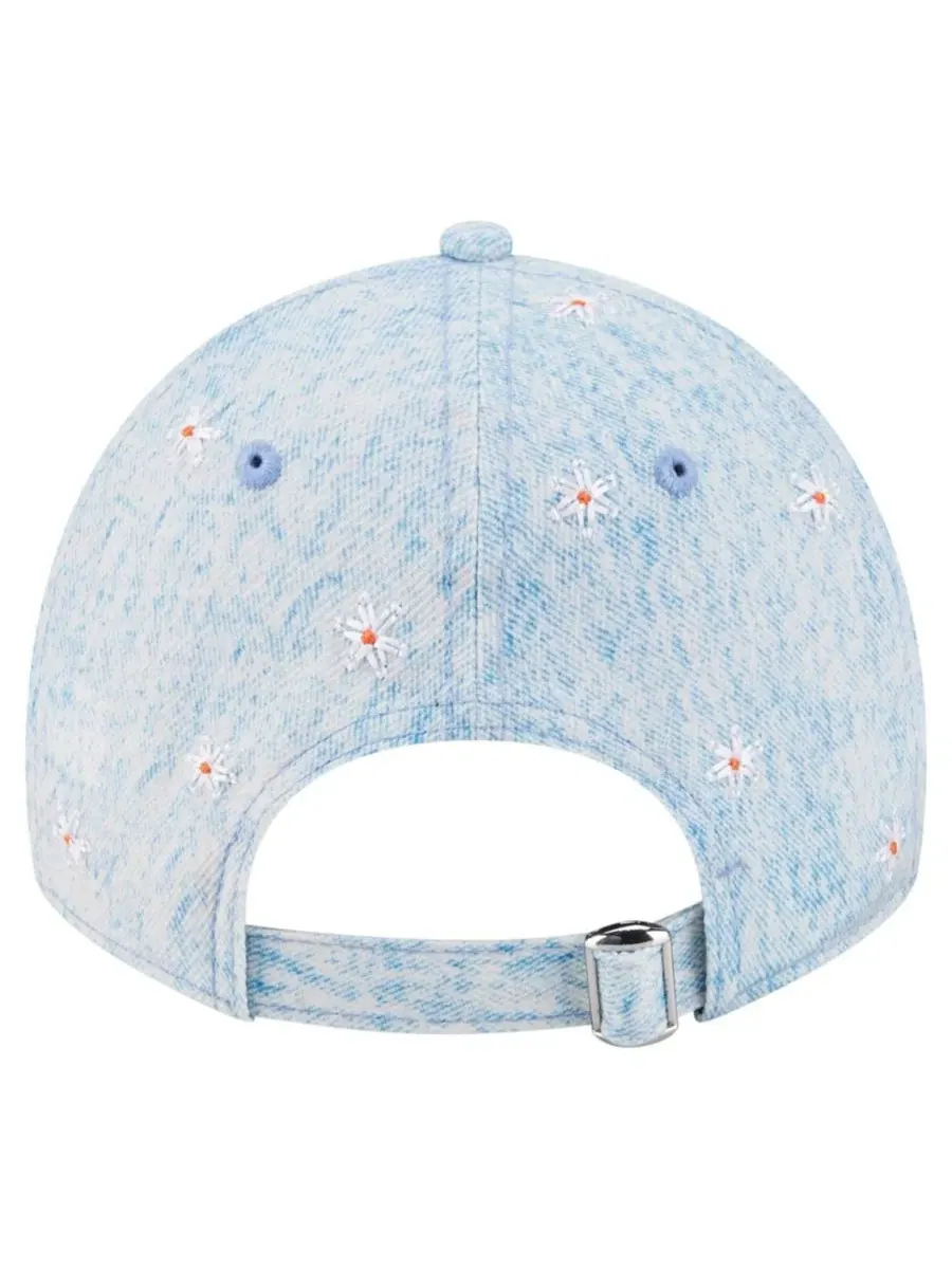 Кепка с вышивкой ромашек San Francisco Giants Daisy All Over 9TWENTY New Era — изображение 4 из 7, светлый синий