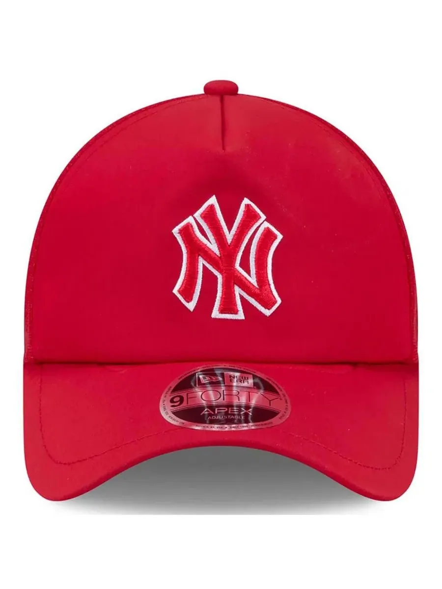 Кепка New York Yankees 2026 Batting Practice Alternate Apex 9FORTY New Era — изображение 4 из 4, красный