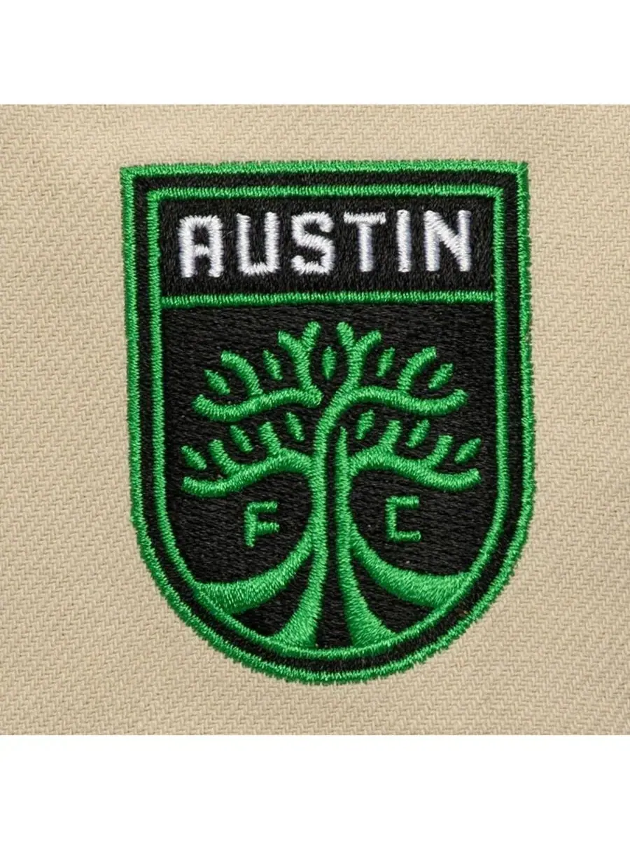 Кепка Upside Down Pro Pinch Snapback Austin FC Mitchell & Ness — изображение 3 из 4, зеленый