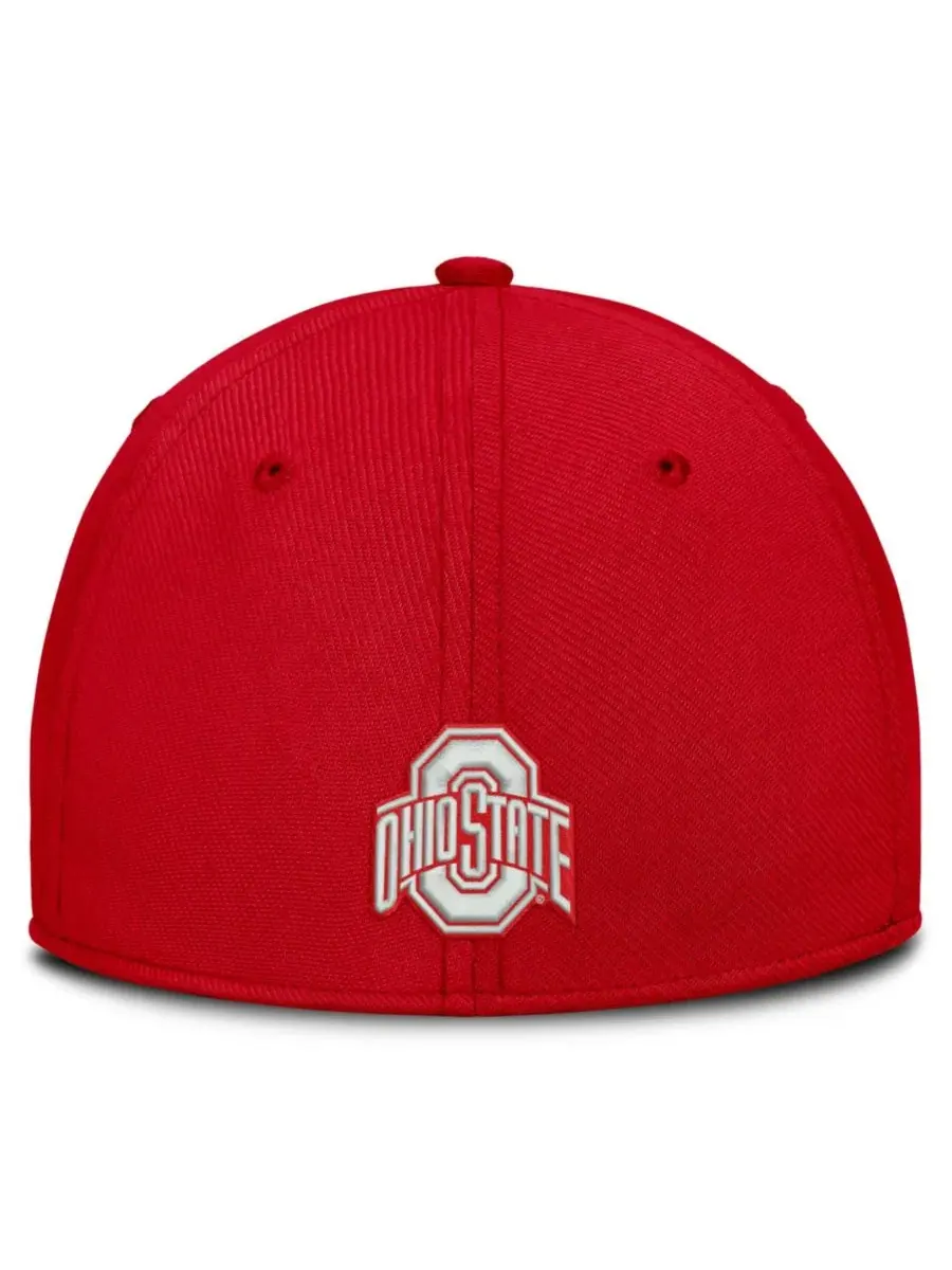Кепка Nike с вышивкой Ohio State Buckeyes — изображение 2 из 4, алый
